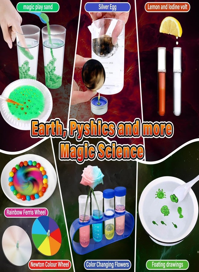 PATIFEED 250 Experiments Kits for Kids, Science S.T.E.M Projects Scientific Toys for Boys Girls Gifts Ideas Birthday Christmas, Erupting Volcano, Planet, Bouncy Ball,Chemistry Scientist Set - Image 5